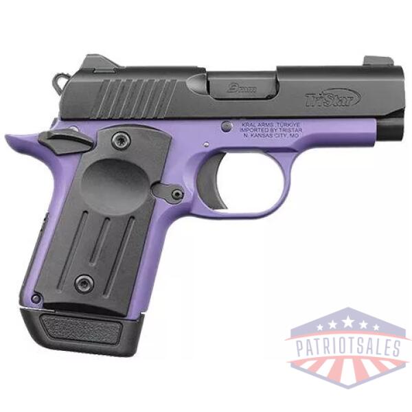TriStar Protege X-Sub Compact Handgun 9mm Luger 7rd Magazine(1) 3.2" Barrel Purple/Black