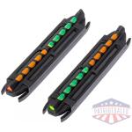 HIVIZ Two-In-One Magnetic Shotgun Sight with Green & Orange LitePipe