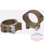 Warne HyperLite 34mm Low Dark Earth Scope Rings