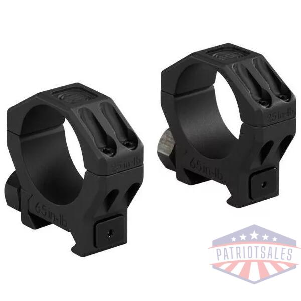 Sig Sauer Alpha6 Scope Ring Set 30mm Low Profile 0.85" Al Matte Black