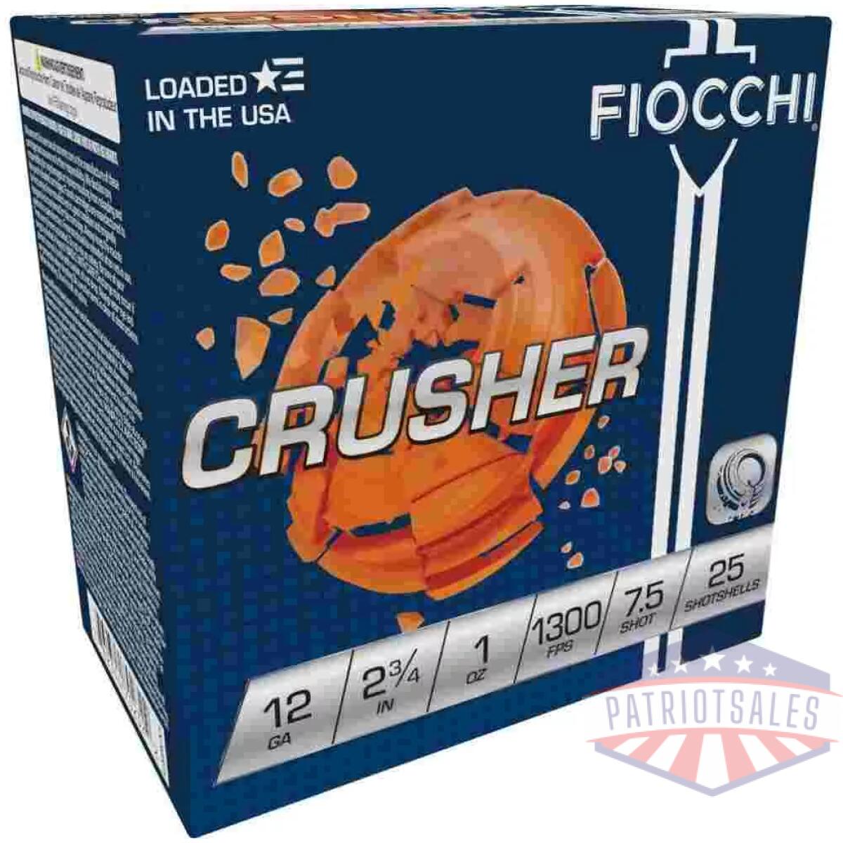 Https3a2f2fmedia. Chattanoogashooting. Com2fimages2fproduct2fxn12crsr752fxn12crsr75-1. Webp - fiocchi exacta crusher shotshells 12ga 2-3/4 1oz 1300 fps #7. 5 25/ct - https3a2f2fmedia. Chattanoogashooting. Com2fimages2fproduct2fxn12crsr752fxn12crsr75 1