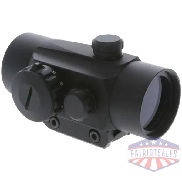 Truglo Traditional Dual Color 1x30mm Red Dot Sight 5 MOA Red/Green Black