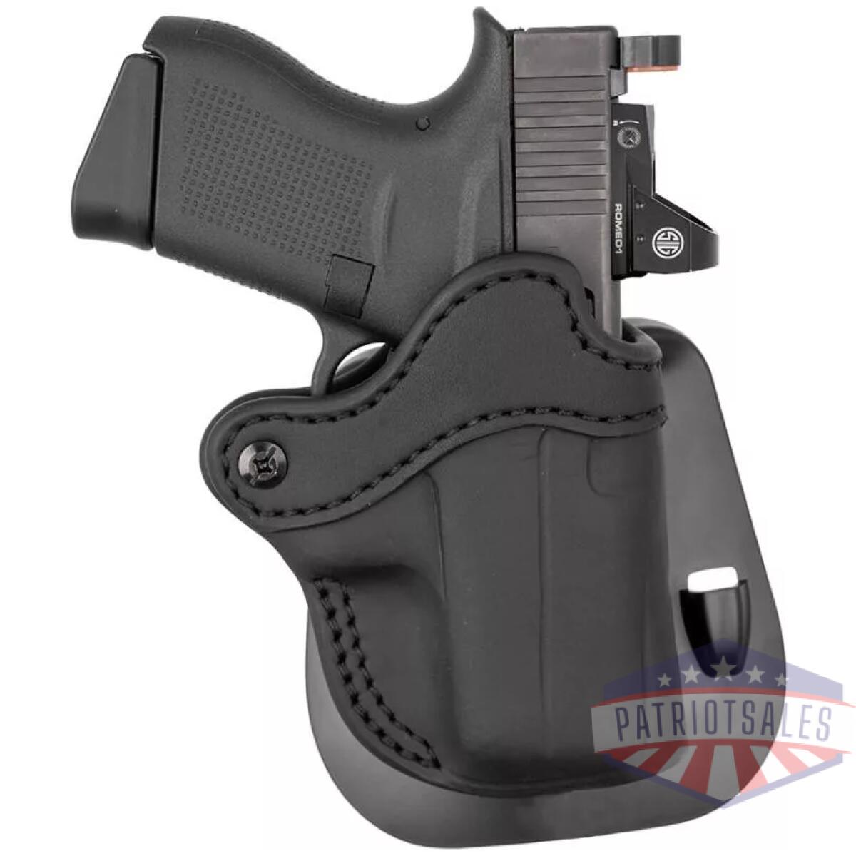 1791 optic ready owb paddle holster compact stealth black rh - image 1