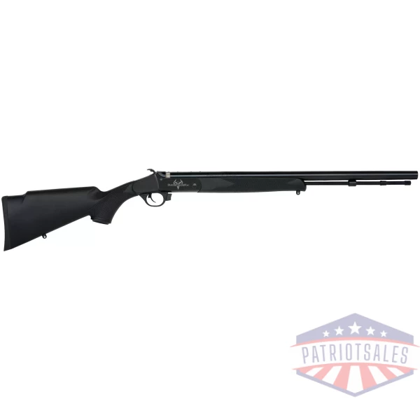 Traditions Buckstalker XT Muzzleloader - Synthetic Black/Blued No Sights