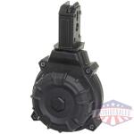 Promag CZ Scorpion Handgun Magazine Drum FDE 9mm Luger 50/rd