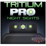 TRUGLO SIGHT TAURUS MIL/SLIM - TRITIUM PRO WHITE W/ U-NOTCH