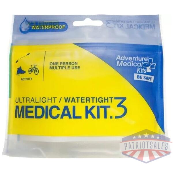 ARB ULTRALIGHT/WATERTIGHT .3 - MEDICAL KIT 1 PERSON/MULTI-USE