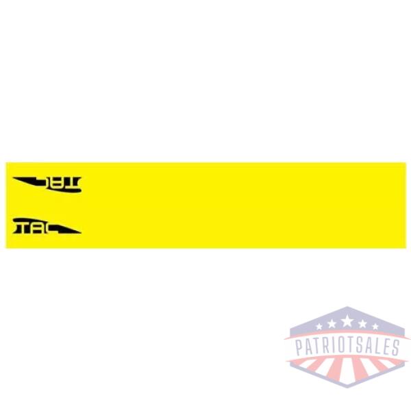 TAC VANES STANDARD ARROW WRAP - 4.675" YELLOW 13 PACK