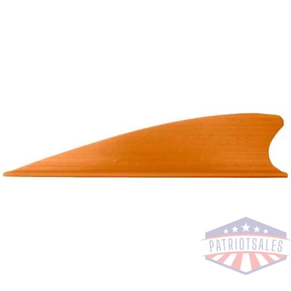 TAC VANES MATRIX 2.25" - SHIELD CUT ORANGE 36 PACK