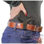 desantis pocket tuk holstr rh - iwb/pocket lther glk 26 suede