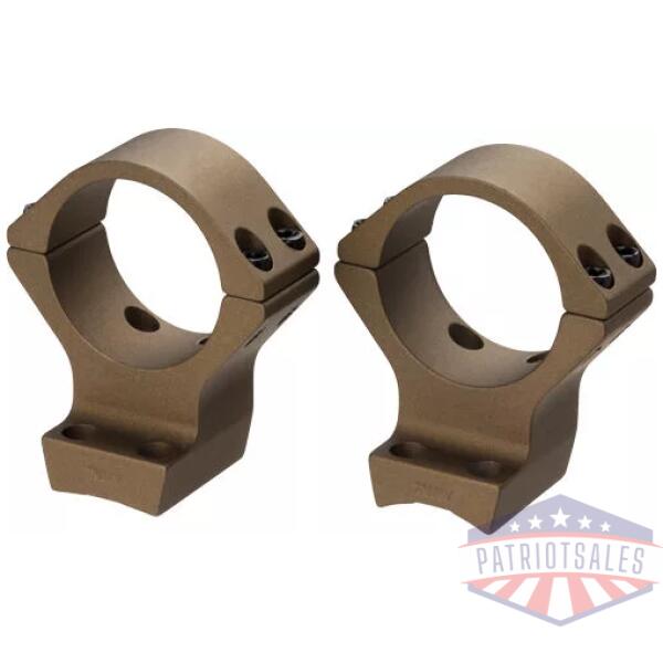 BROWNING X-LOCK MOUNTS 30MM - HIGH 2PC BRONZE FOR X-BOLT