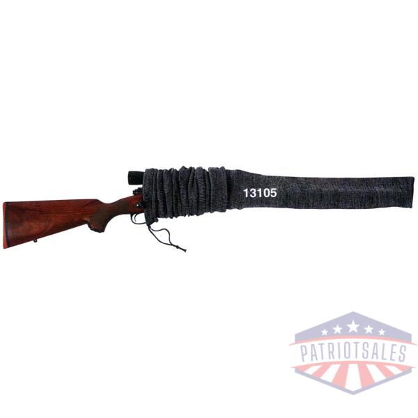 ALLEN GUN SOCK 52" KNIT GRAY - OVERSIZED SCOPED & NON-SCOPED
