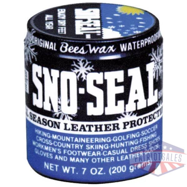 ATSKO SNO-SEAL BEESWAX LEATHER - WATERPROOFING 7OZ