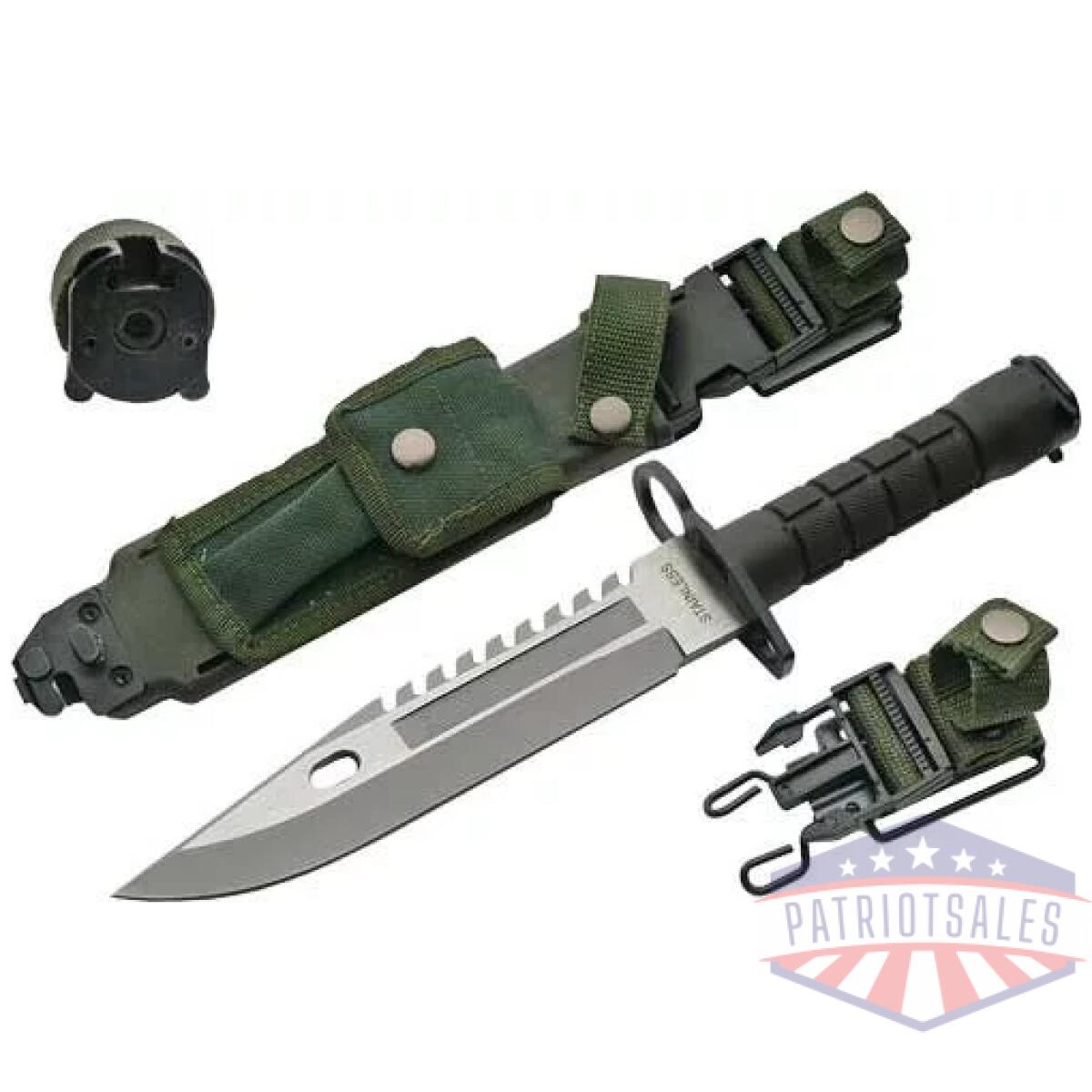 210997. Webp - szco rite edge 7. 75" m-9 - commando knife w/sheath - 210997