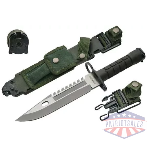 SZCO RITE EDGE 7.75" M-9 - COMMANDO KNIFE W/SHEATH