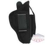 GUNMATE HIP HOLSTER AMBI #06 - MEDIUM AUTOS TO 4" BLACK