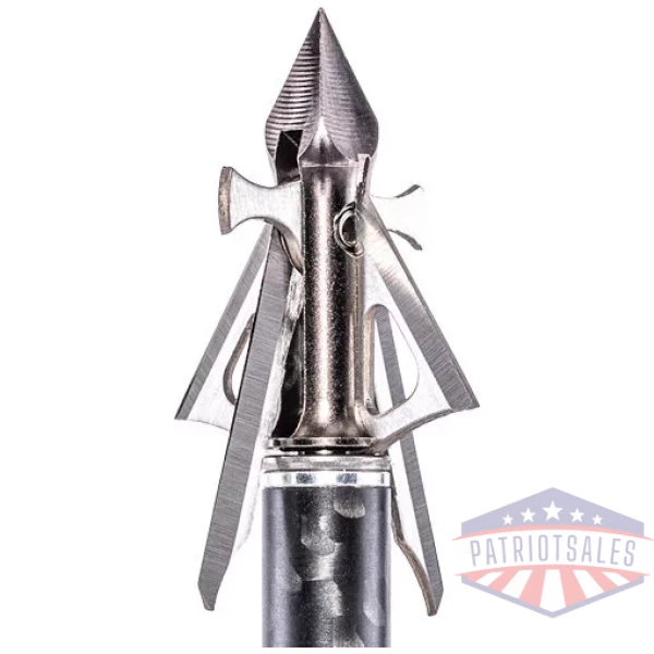 MUZZY BROADHEAD TROCAR HBX - XBOW HYBRID 4-BLD 1 5/8" 3PK