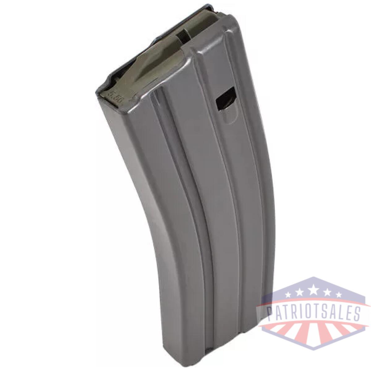 30allzgtmprt-1. Webp - d&h tactical magazine 5. 56x45 - 30rd aluminum grey ar15 - 30allzgtmprt 1