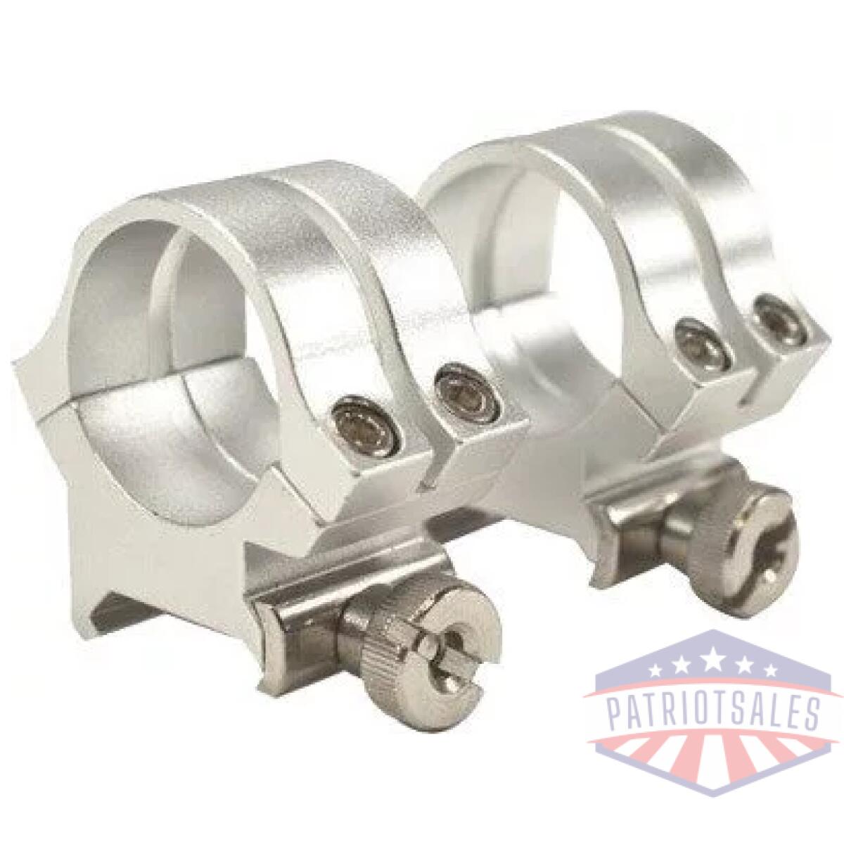49055. Webp - weaver rings detachable quad- lock 1" medium silver. 169" - 49055