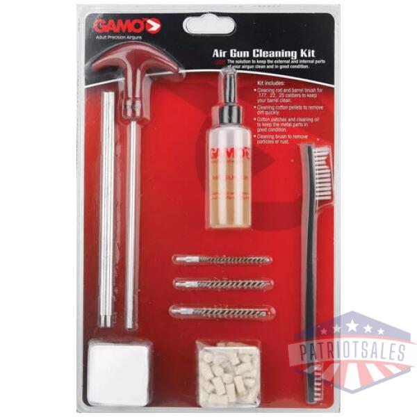 GAMO AIR GUN CLEANING KIT - .177  .22 & .25 CALIBER