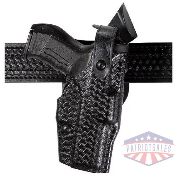 Model 6360 ALS/SLS Mid-Ride, Level III Retention Duty Holster for Glock 17