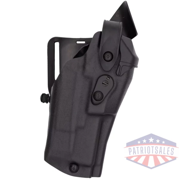 Model 6360RDS ALS/SLS Mid-Ride, Level III Retention Duty Holster for Glock 17 MOS w/ Light