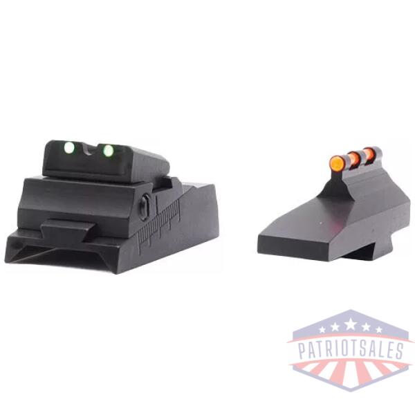 WILLIAMS FIRE SIGHT SET FOR - CVA MZZLDR W/OCTAGON BARREL