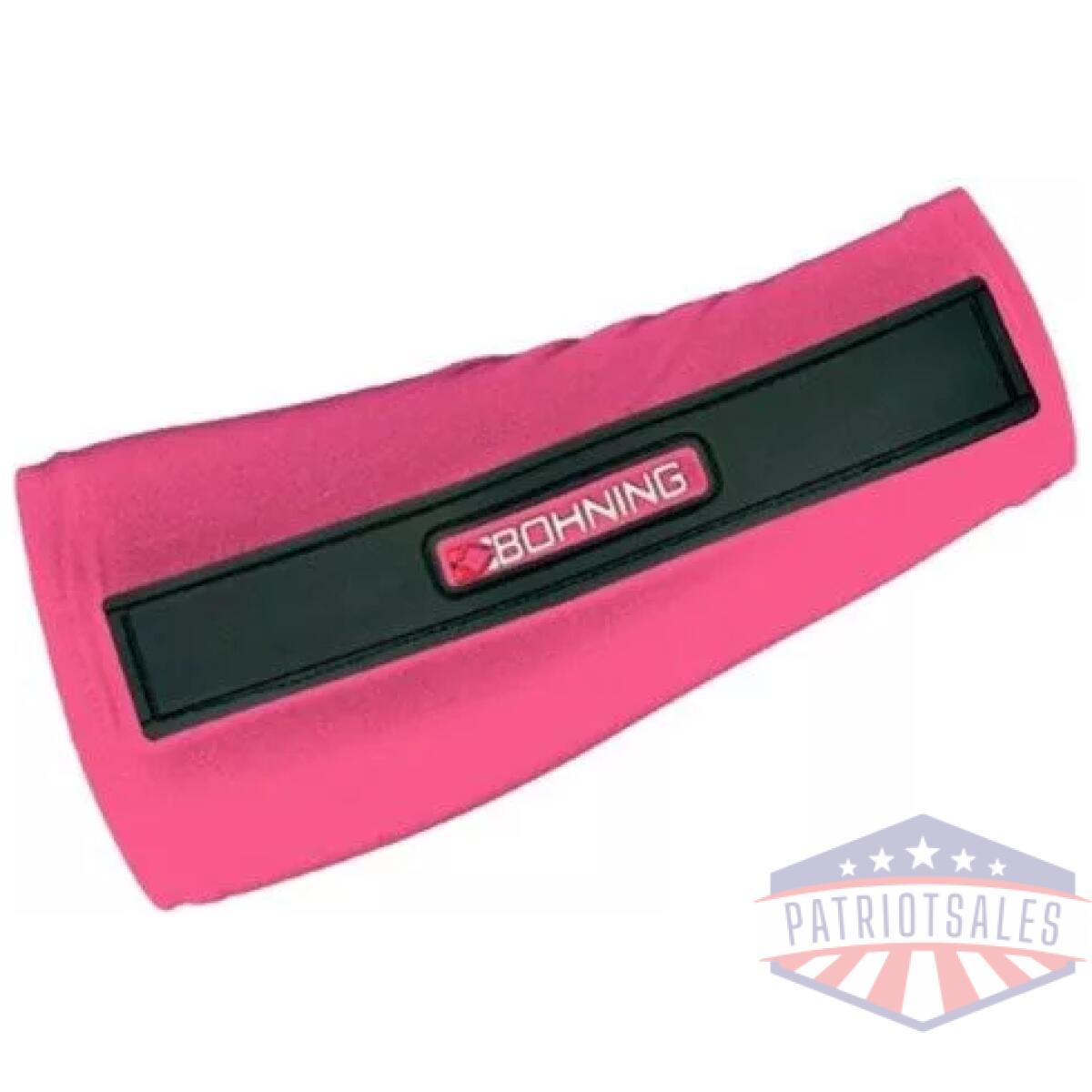 801009hpsm. Webp - bohning arm guard slip-on - small hot pink - 801009hpsm