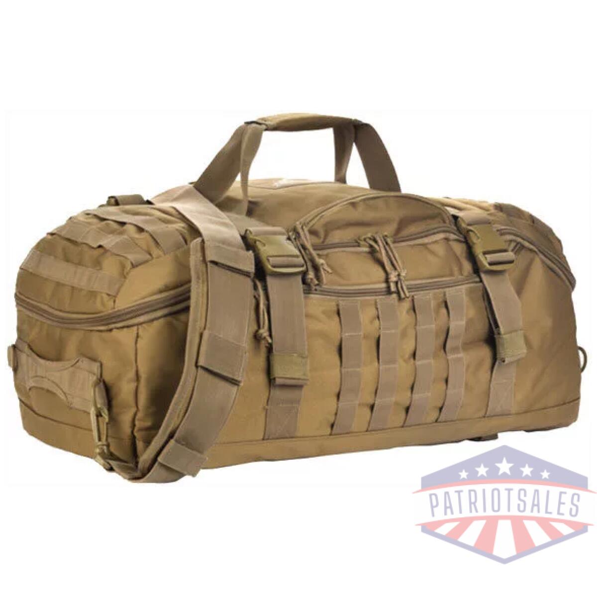 80260coy. Webp - red rock traveler duffle bag - backpack or luggage coyote - 80260coy