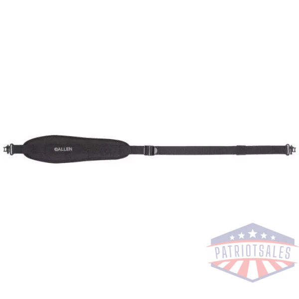 ALLEN GUNNISON SLING W SWIVLES - BLACK W/ NEOPRENE PAD