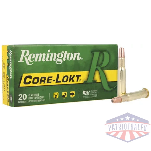 REMINGTON 30-30 WIN 170GR - CORE-LOKT HP 20RD 10BX/CS