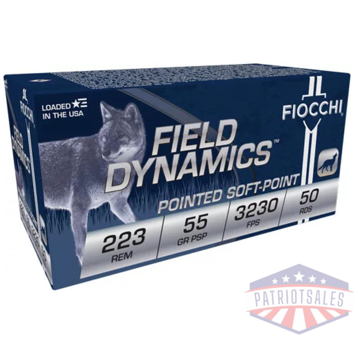 A223b50_1. Webp - fiocchi 223 rem 55gr psp - 50rd 10bx/cs - a223b50 1