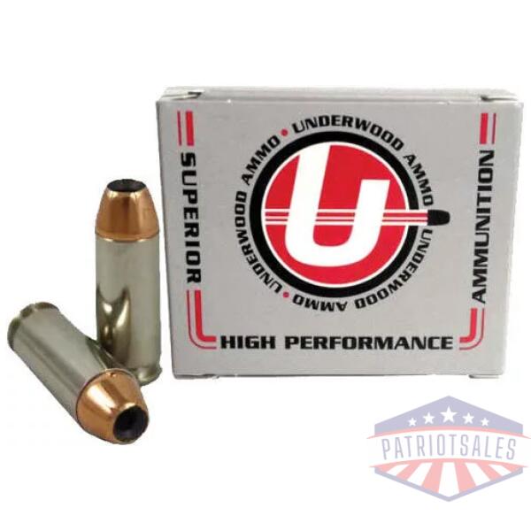 UNDERWOOD 10MM 155GR - XTP JHP 20RD 10BX/CS