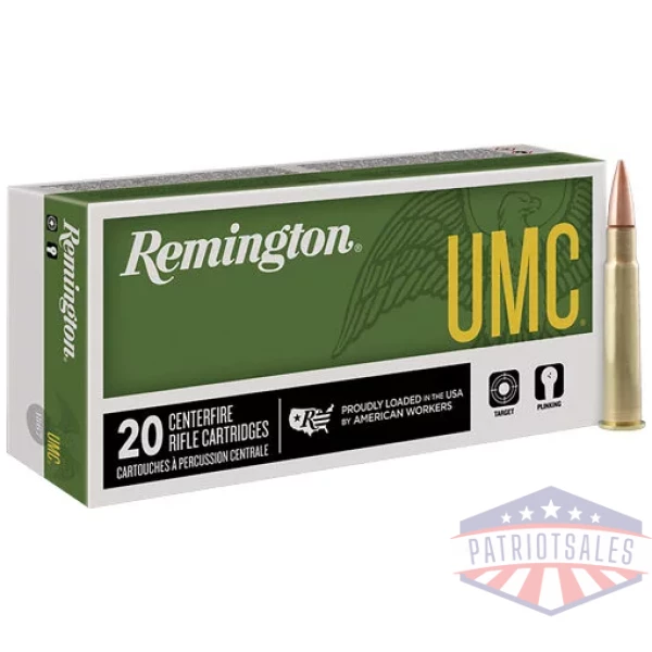REMINGTON UMC 303 BRITISH - 174GR FMJ 20RD 10BX/CS