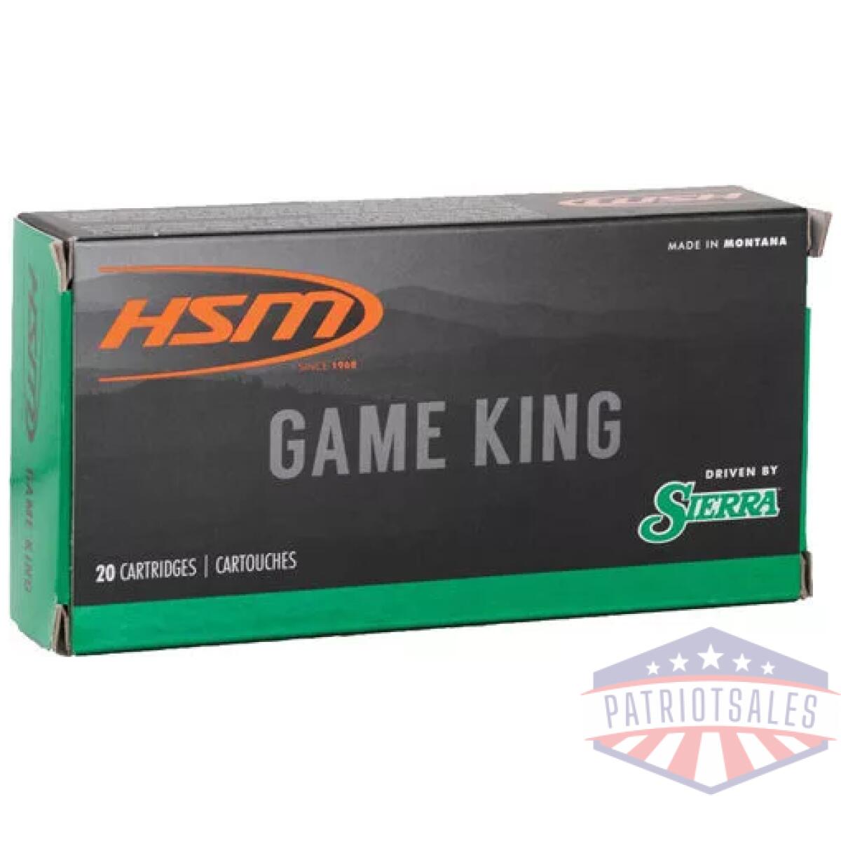 A300blk3n_1. Webp - hsm 300 aac 125gr game king - 20rd 25x/cs - a300blk3n 1