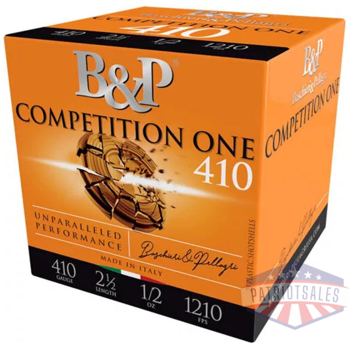 A410bcp75. Webp - b&p 410 2. 5" 1/2oz #7. 5 - 1210fps 250rd case lot - a410bcp75