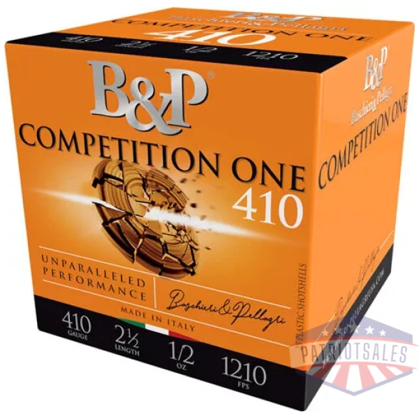 B&P 410 2.5" 1/2OZ #7.5 - 1210FPS 250RD CASE LOT