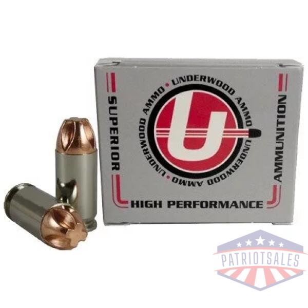 UNDERWOOD 45 ACP+P 200GR - XTREME PENETRATOR 20RD 10BX/CS