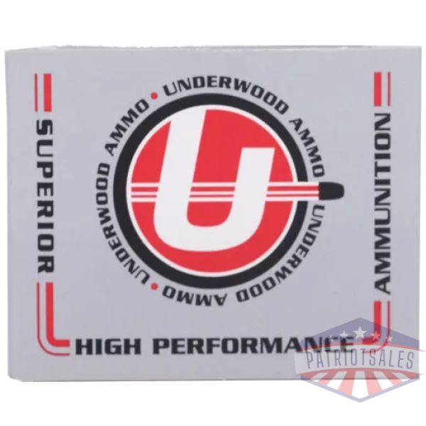 UNDERWOOD 460 SW MAG 360GR - FLAT NOSE 20RD 10BX/CS