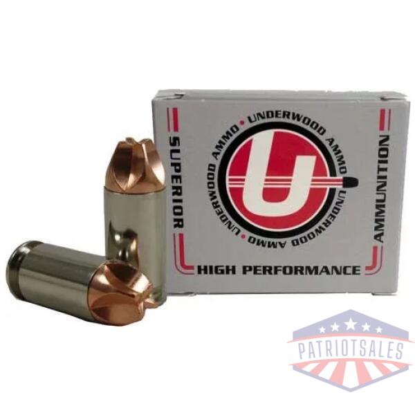 UNDERWOOD 45 ACP 135GR - XTREME DEFENDER 20RD 10BX/CS