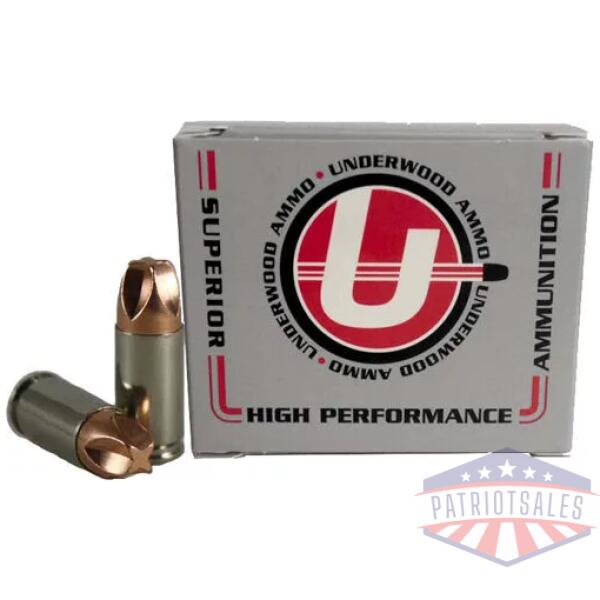UNDERWOOD 9MM LUGER +P 68GR - XTREME DEFENDER 20RD 10BX/CS