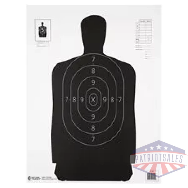 ACTION TGT B34 BLK 100PK