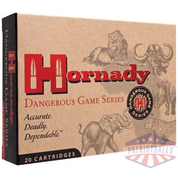 HORNADY 375 RUGER 300GR DGS - 20RD 6BX/CS
