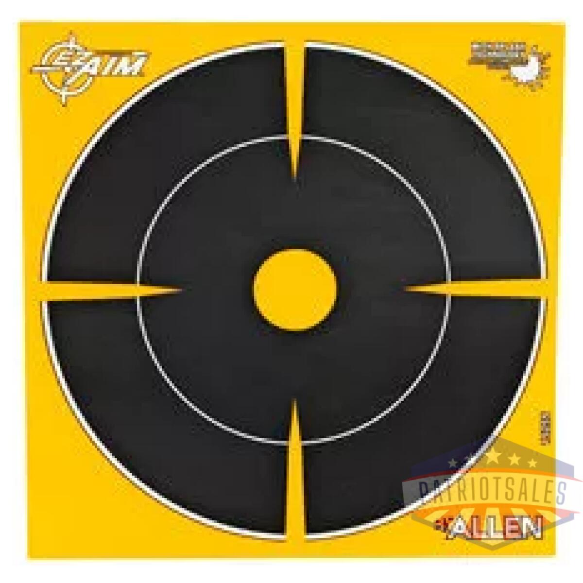 Aln15255_1-2. Webp - allen ez aim 6" bullseye 12pk - aln15255 1 2