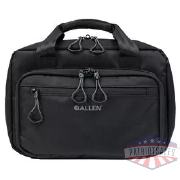 ALLEN DOUBLE PISTOL BAG BLACK