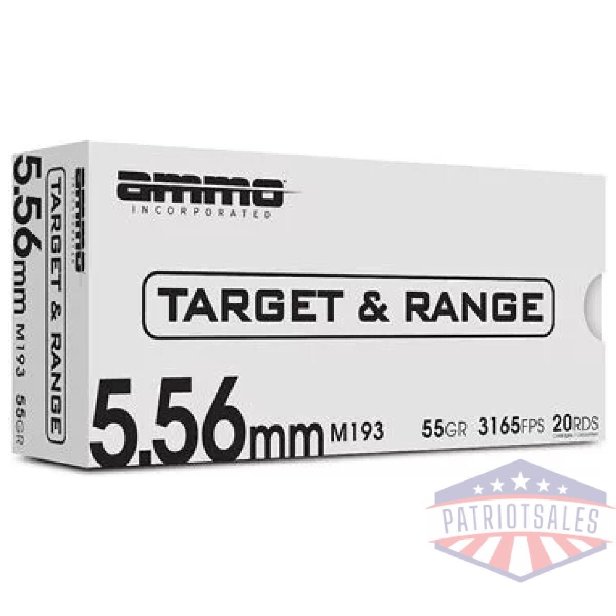 Ami556055m193-tr20_1. Webp - ammo inc t&r 5. 56 55gr m193 20/500 - ami556055m193 tr20 1