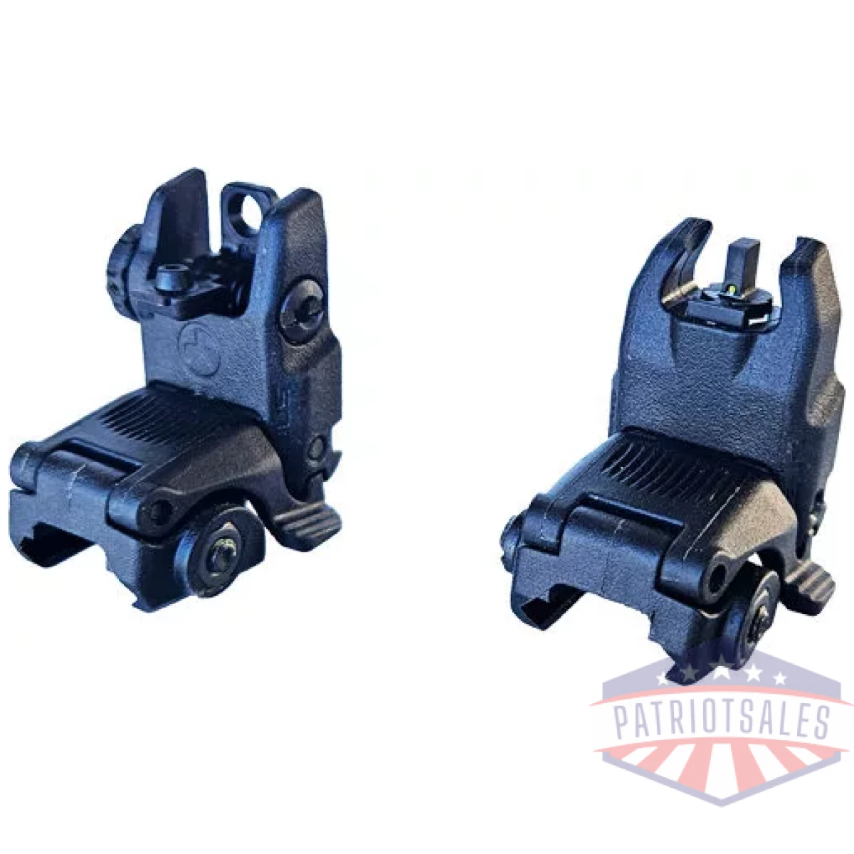 Arn21. Webp - hiviz folding ar back up sight - set w/tritium post pic rails - arn21