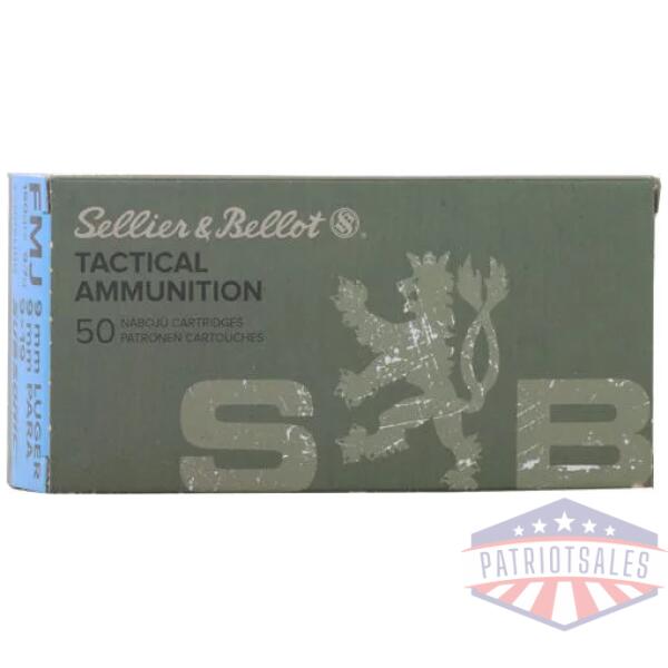 S&B 9MM LUGER SUBSONIC 150GR - FMJ 50RD 20BX/CS
