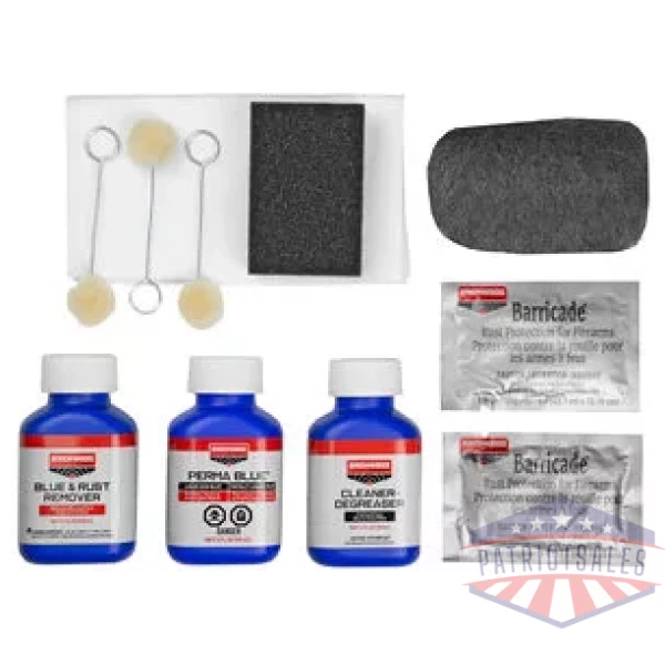 B/C PERMA BLUE LIQUID GUN BLUE KIT