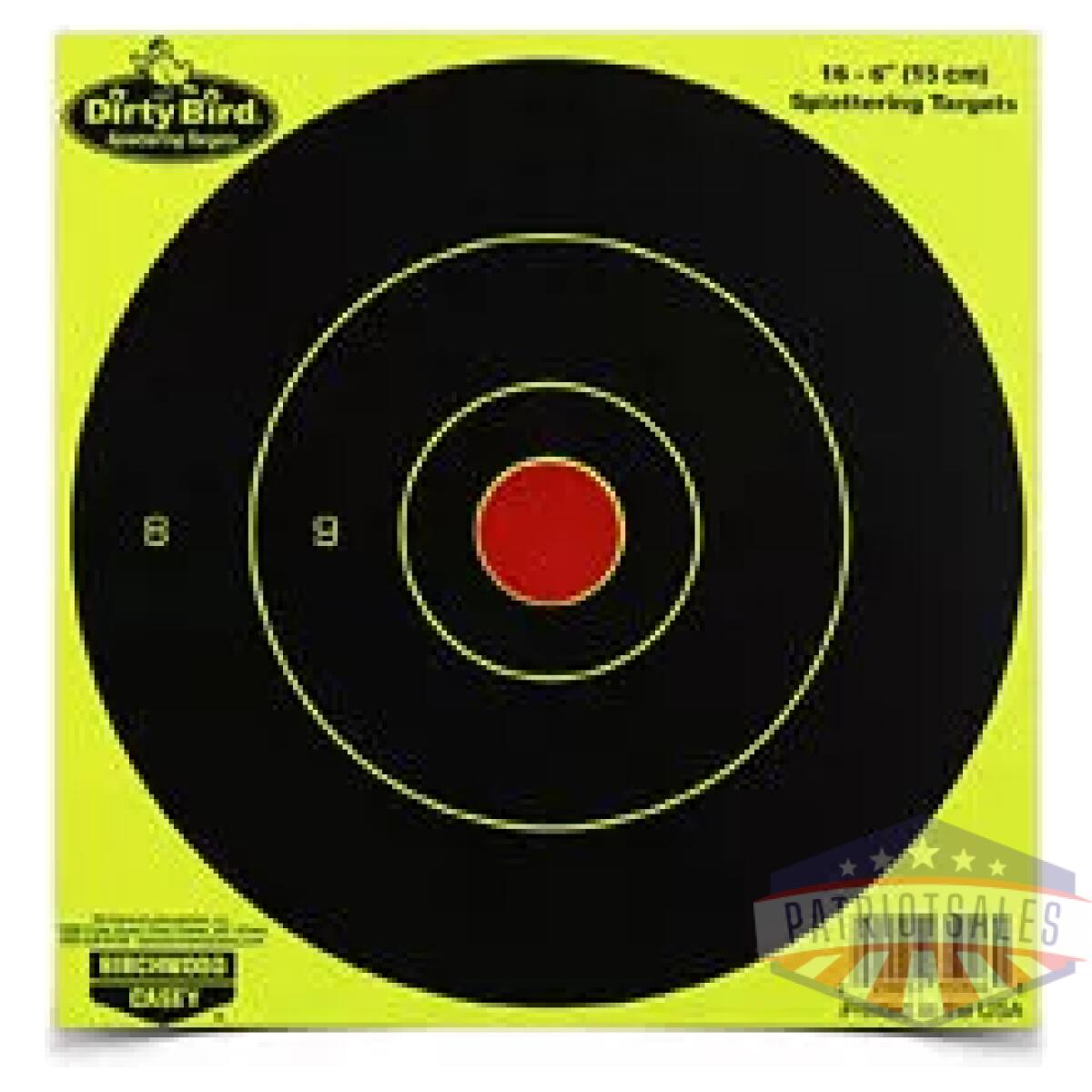 Bc35906_1. Webp - b/c dirty bird yellow rnd tgt 16-6" - bc35906 1